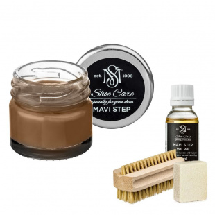 Набор для ухода за обувью из замши и нубука дуб MAVI STEP Aurora Kit фото 55448