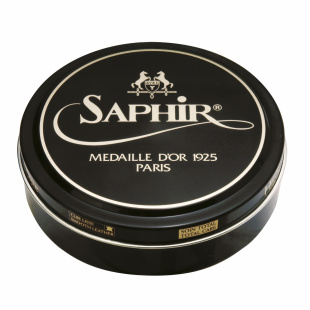 Паста-крем Saphir Medaille D'or для обуви Pate De Luxe 100 мл., Красное дерево фото 44667