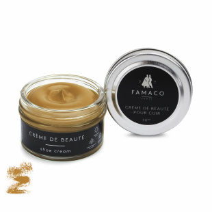 Крем для обуви буковый Famaco Creme De Beaute, 50 мл фото 47659