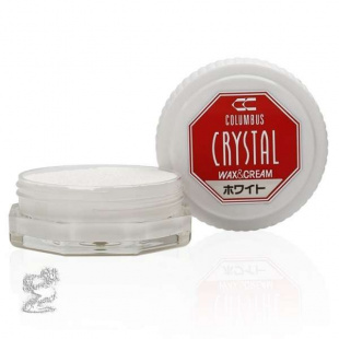 Воск белый для обуви Columbus Crystal Wax&Cream, 35 ml фото 46523