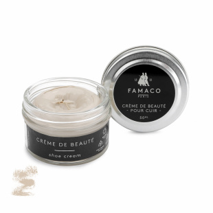 Крем для обуви черный Famaco Creme De Beaute, 50 мл фото 54128