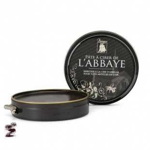 Паста для блеска темно-коричневая обуви Famaco Pate A Cirer De l'Abbaye 100ml фото 48125
