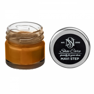 Крем для обуви светло-коричневый 120 Франция MAVI STEP Creme de Beaute
