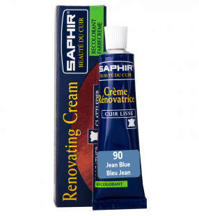Жидкая кожа Saphir Creme Renovatrice 25 мл., Джинс фото 44867