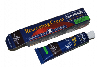 Жидкая кожа Saphir Creme Renovatrice 25 мл., Слива фото 44709