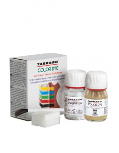 Краска Tarrago для гладкой кожи SELF SHINE COLOR DYE double 25мл.+25мл., Верблюжая фото 44425