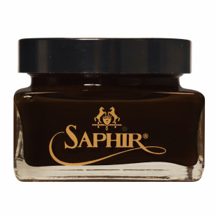 Крем Saphir Medaille D'or для обуви Creme Cordovan 75 мл., Темно-коричневый фото 44731