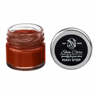 Крем для обуви коричнево-рыжий 127 Франция MAVI STEP Creme de Beaute
