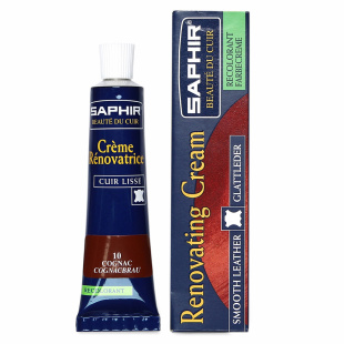 Жидкая кожа Saphir Creme Renovatrice 25 мл., Коньяк фото 44803