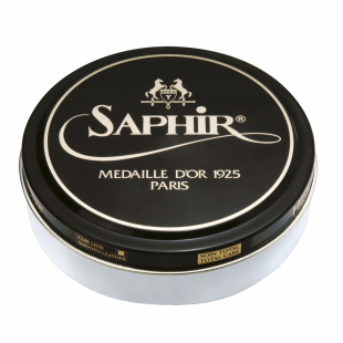 Паста-крем Saphir Medaille D'or для обуви Pate De Luxe 100 мл., Бесцветная фото 44664