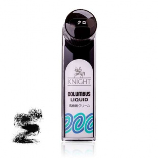 Жидкий кофейный крем для обуви Columbus Knight Liquid, 65 мл фото 46489