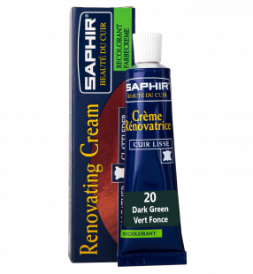 Жидкая кожа Saphir Creme Renovatrice 25 мл., Темно-зеленая фото 44890