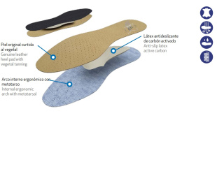 Ортопедичні Шкіряні Устілки MAVI STEP Master (44): При Поздовжній Плоскостопості фото 57341