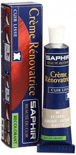 Жидкая кожа Saphir Creme Renovatrice 25 мл., Дымчатая фото 44811