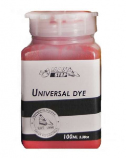 Краска для кожи красная MAVI STEP Universal Dye, 100 мл фото 50126