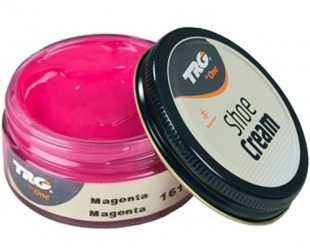 Крем цвета маджента для обуви из гладкой кожи Trg Shoe Cream, 50 мл фото 48946