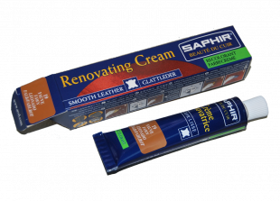 Жидкая кожа Saphir Creme Renovatrice 25 мл., Рыжеватая фото 44712