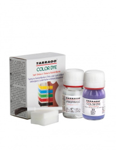 Краска Tarrago для гладкой кожи SELF SHINE COLOR DYE double 25мл.+25мл., Фиолетовая фото 44442